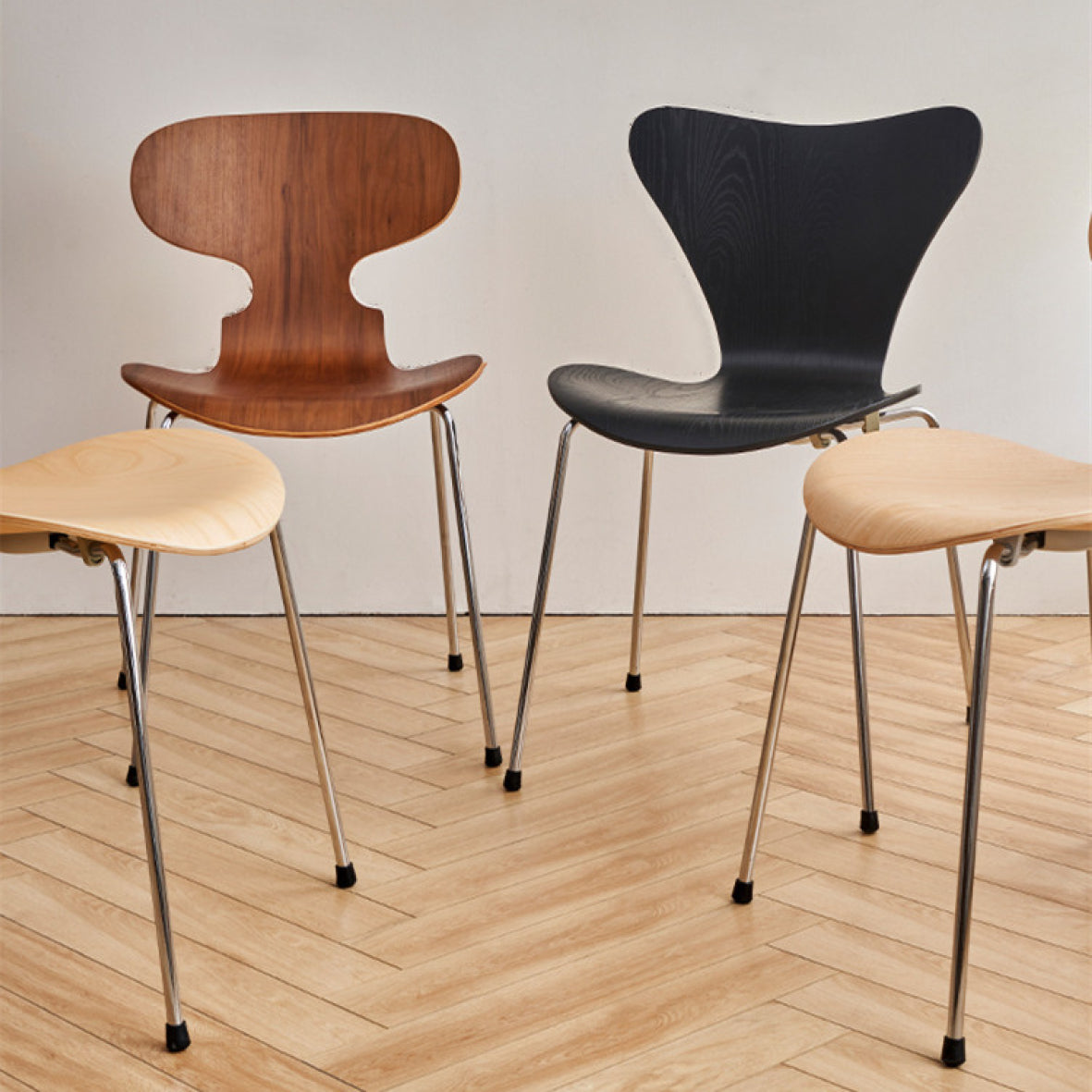 Art Wooden Ant Chair Design B