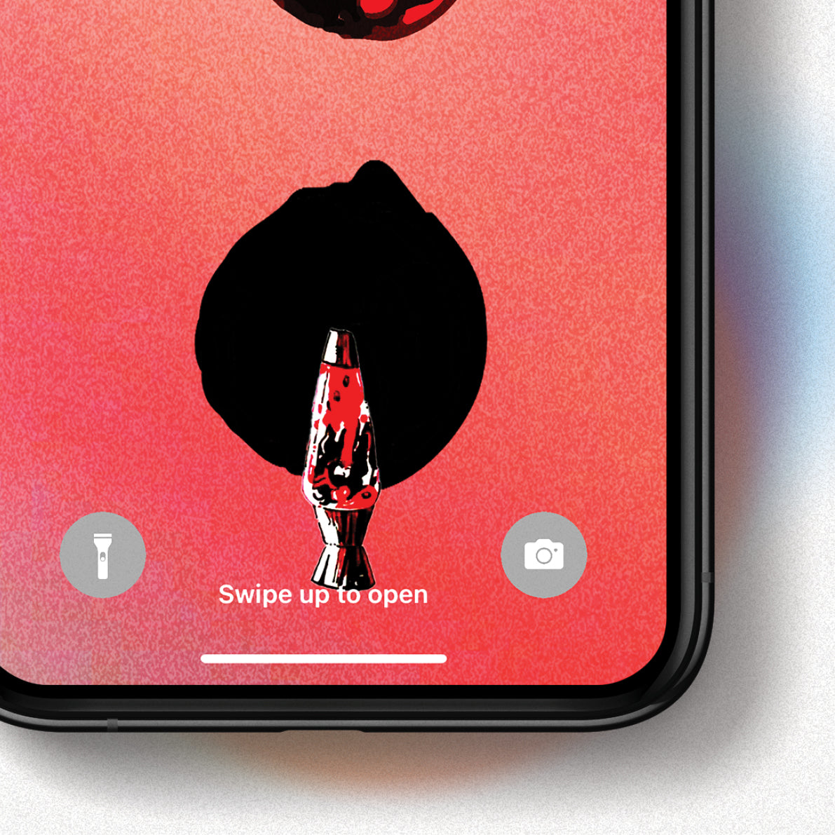 Digital Art Mobile Wall Paper - Pink Lava Ocean by Hue.Woon