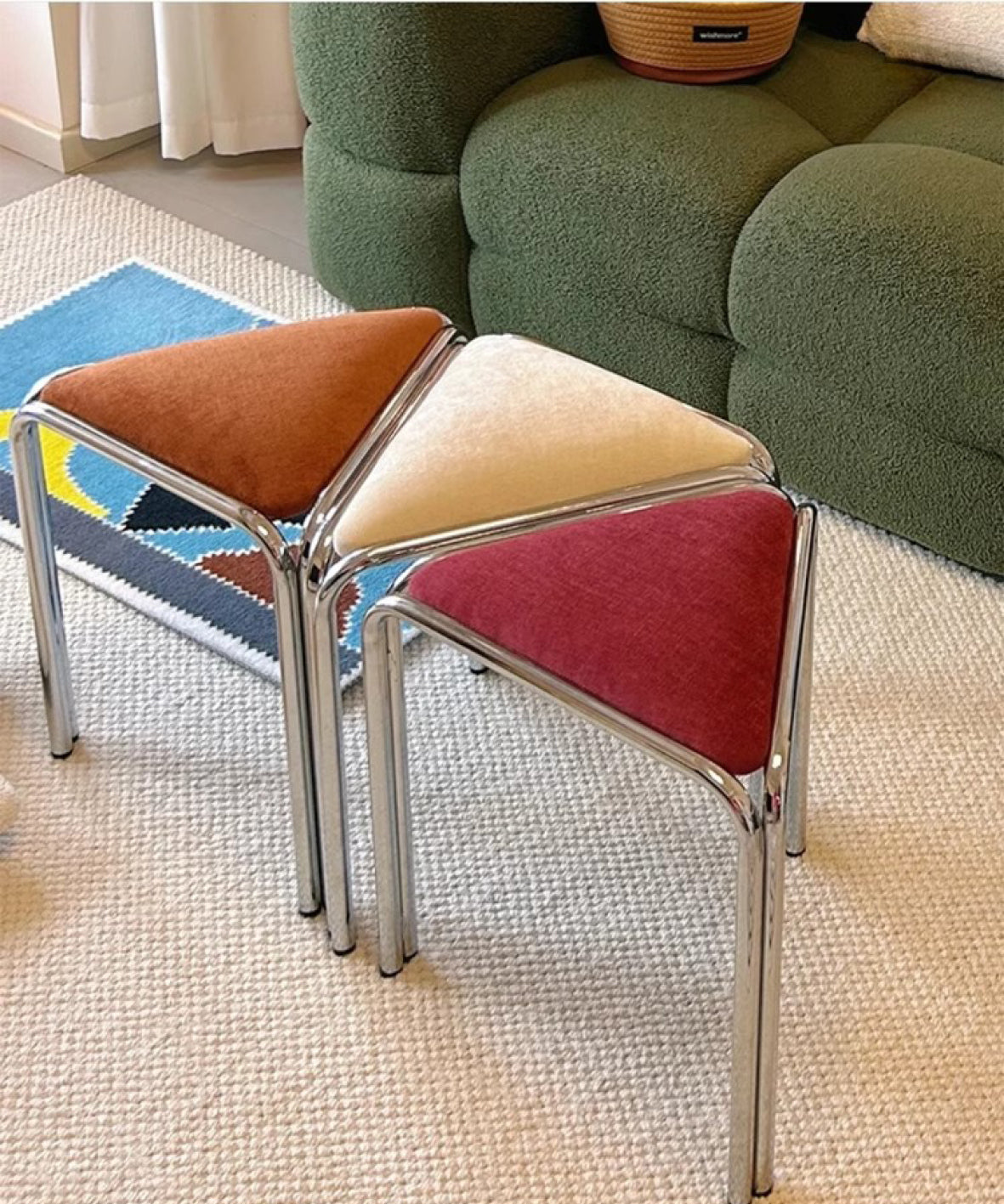 Triangle Pizza Stool
