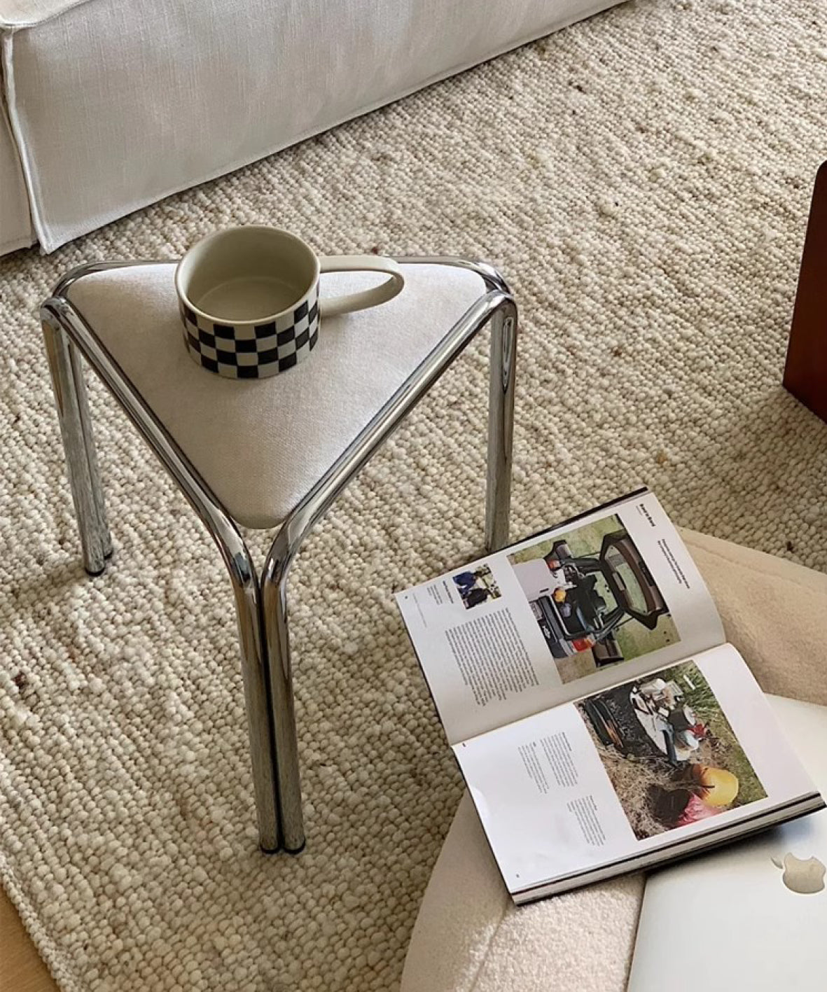 Triangle Pizza Stool