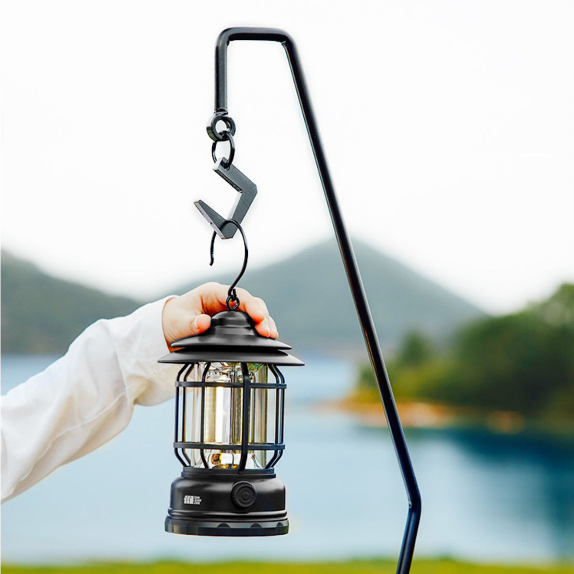 Vintage Camping Lamp