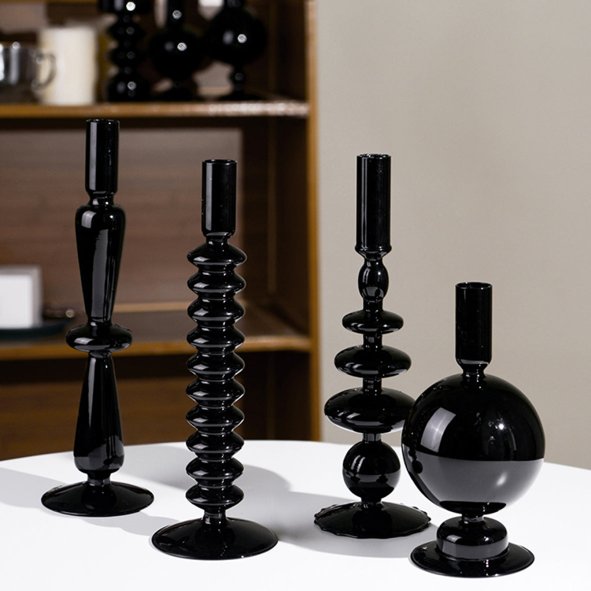 Glazed Candle Display Holder