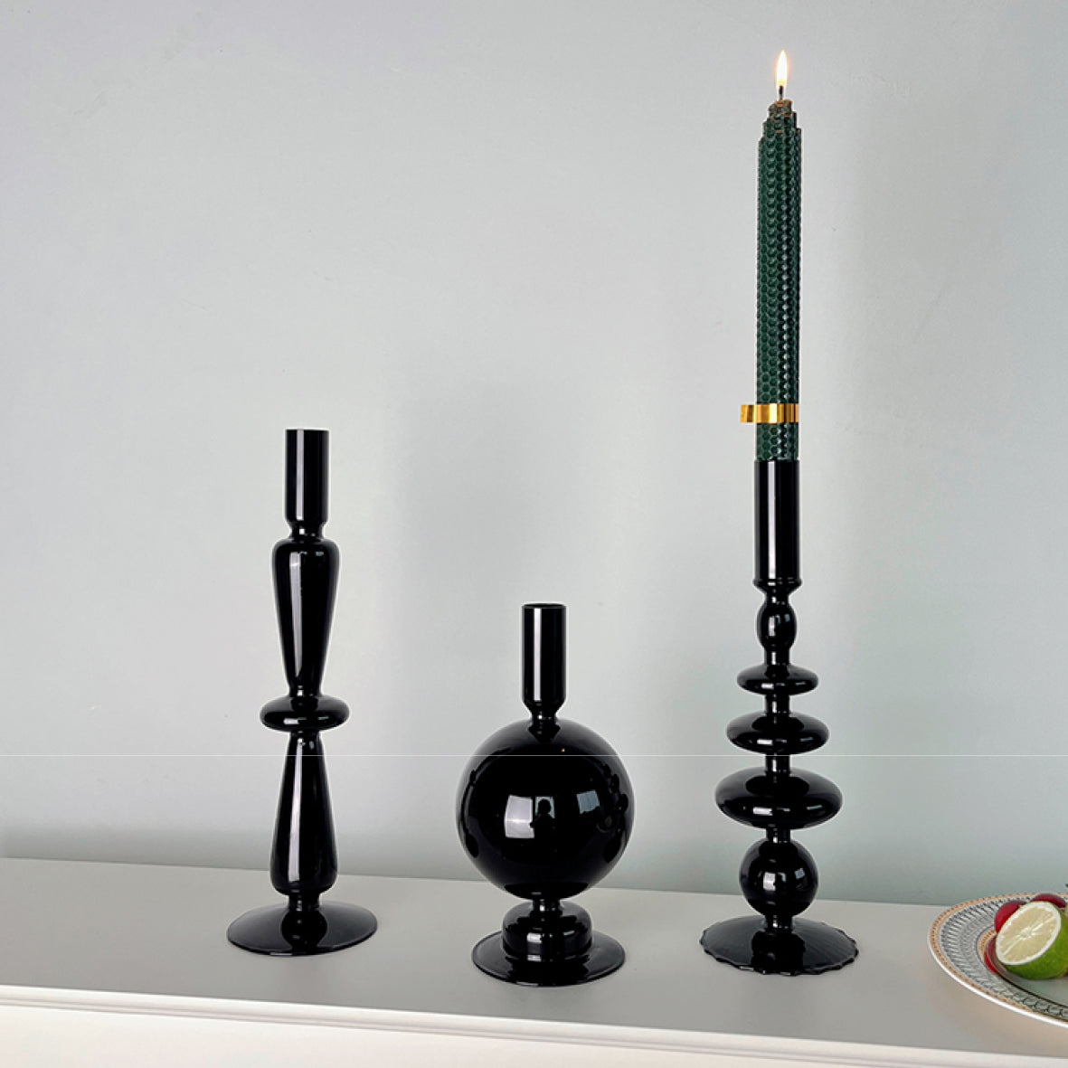 Glazed Candle Display Holder