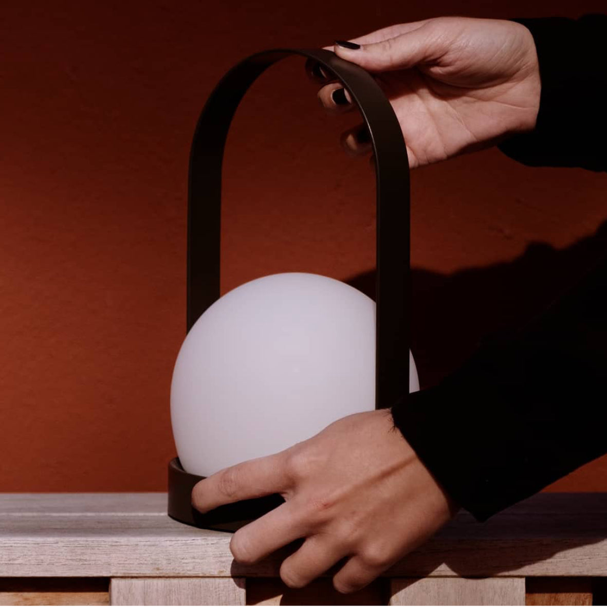 Carrie Table Lamp, Portable