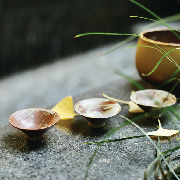 Dark Red & Milky "Energy" Bowls