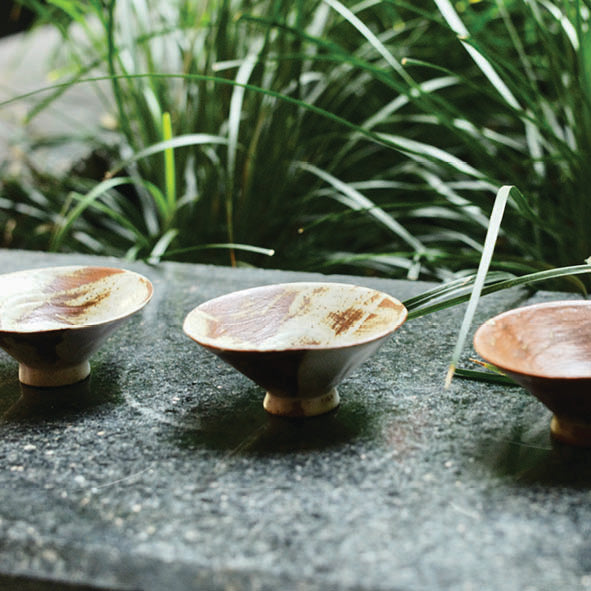 Dark Red & Milky "Energy" Bowls
