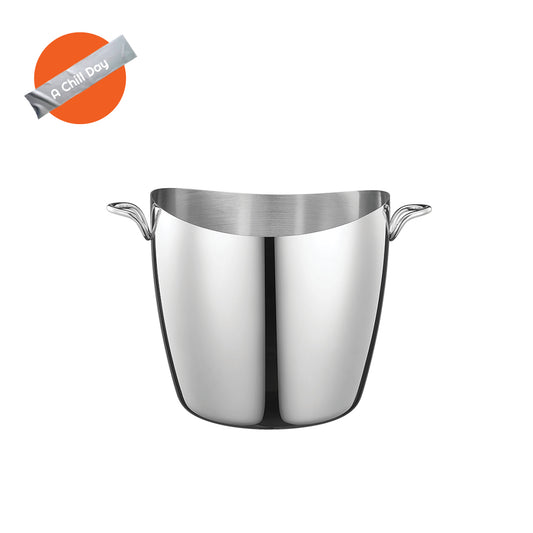 Stainless steel wine/champagne cooler