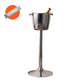 Stainless steel wine/champagne cooler