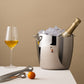 Stainless steel wine/champagne cooler