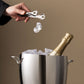 Stainless steel wine/champagne cooler