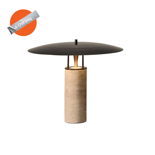 Travertine Table Lamp