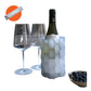 Transparent Wine Cooler Sleeve Bag