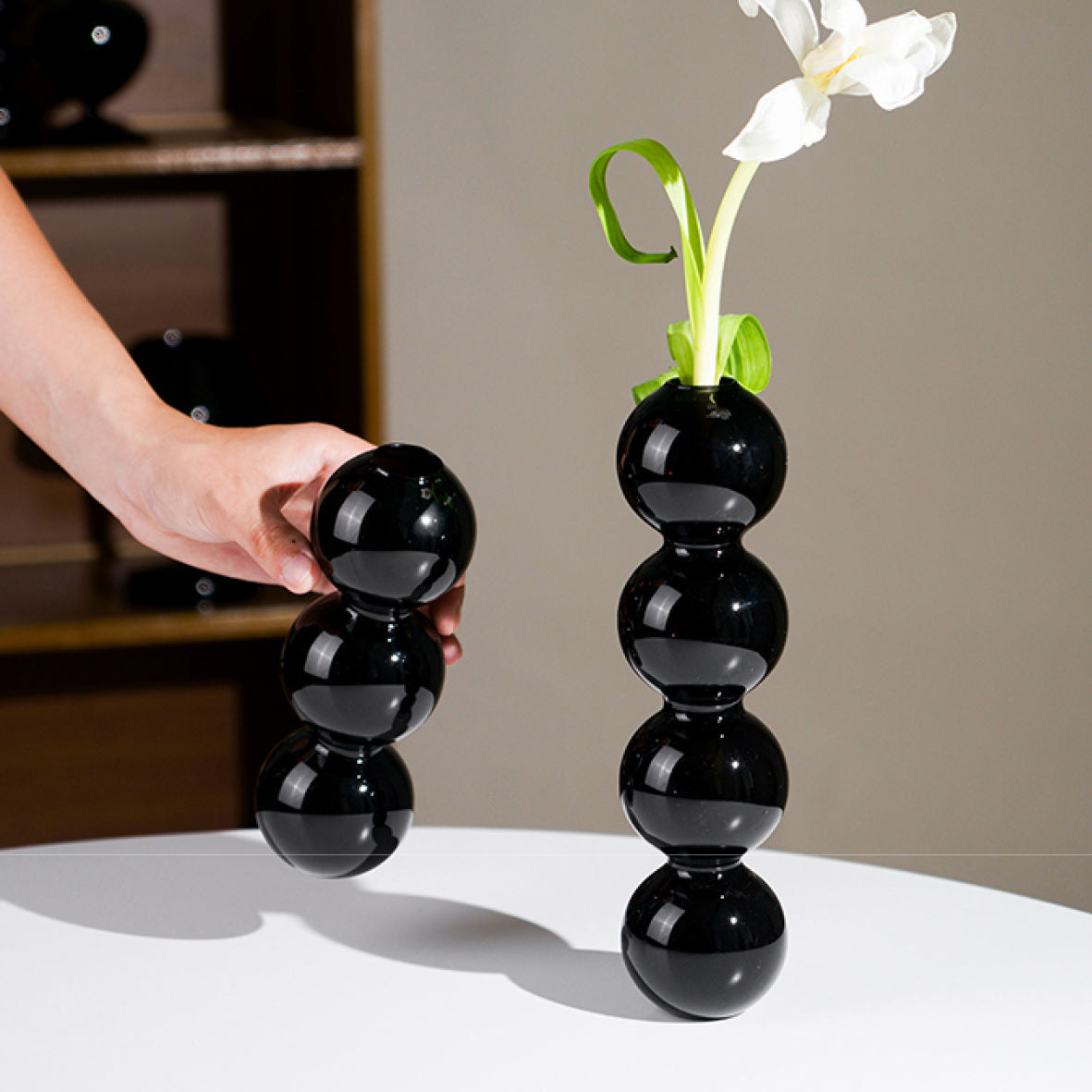 Glazed Candle Display Holder