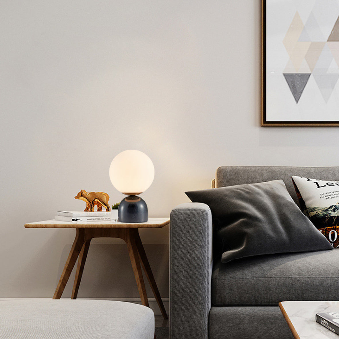Marble Table Lamp