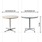 Retro Round Dining Table