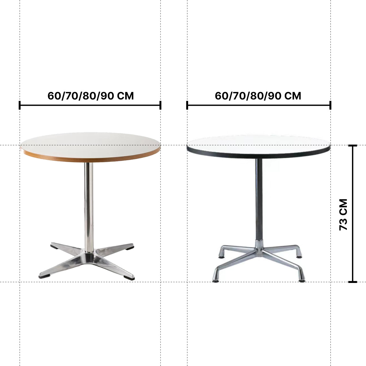 Retro Round Dining Table