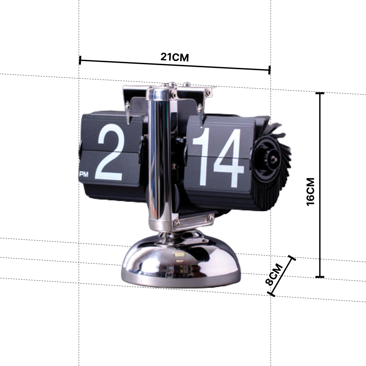 Retro Flip Desk Clocks