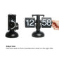 Retro Flip Desk Clocks