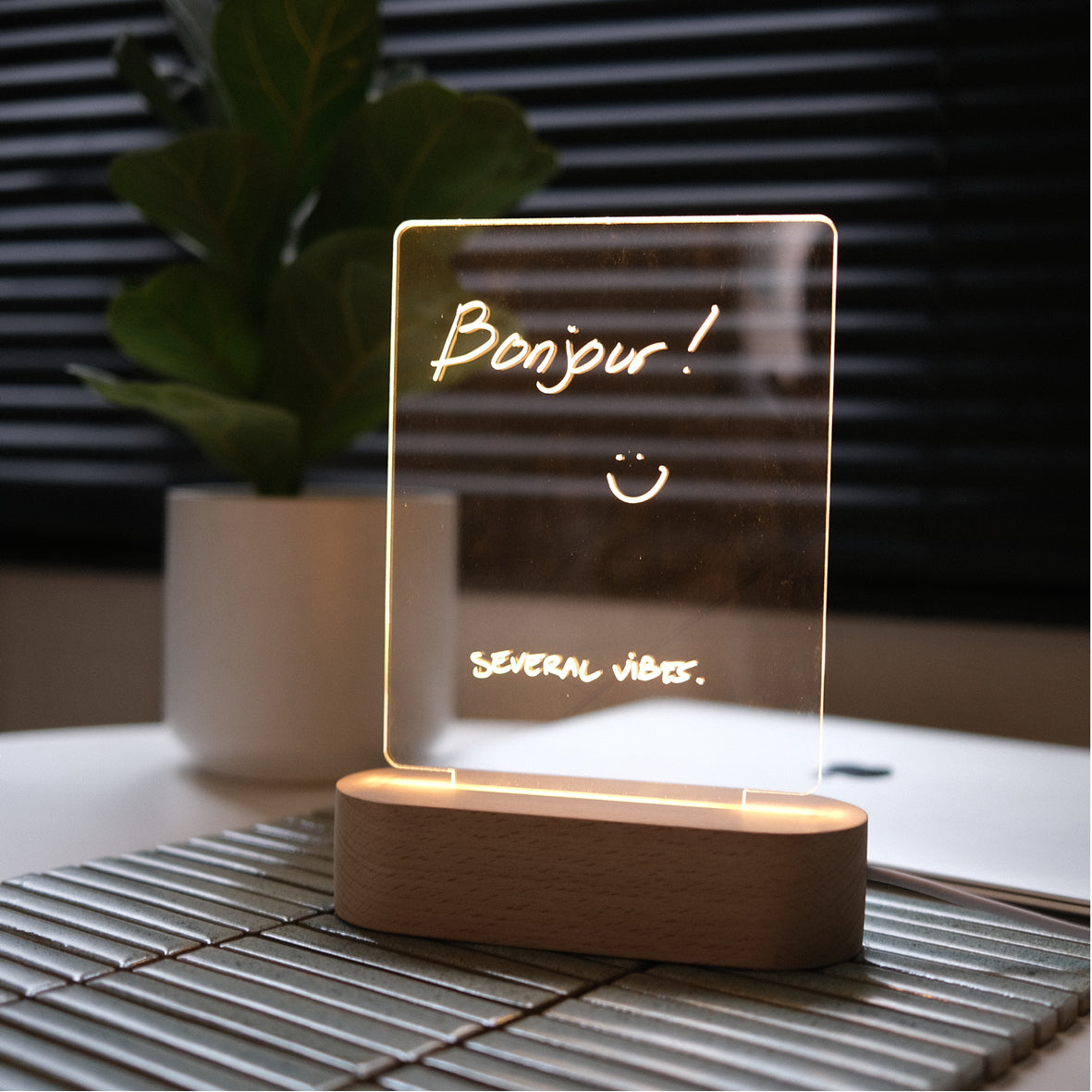 Message Note Lamp
